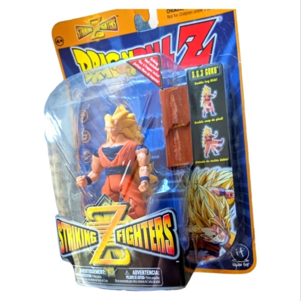Dragon Ball Z Striking Z Fighters SS3 Goku Irwin Toy Figure
